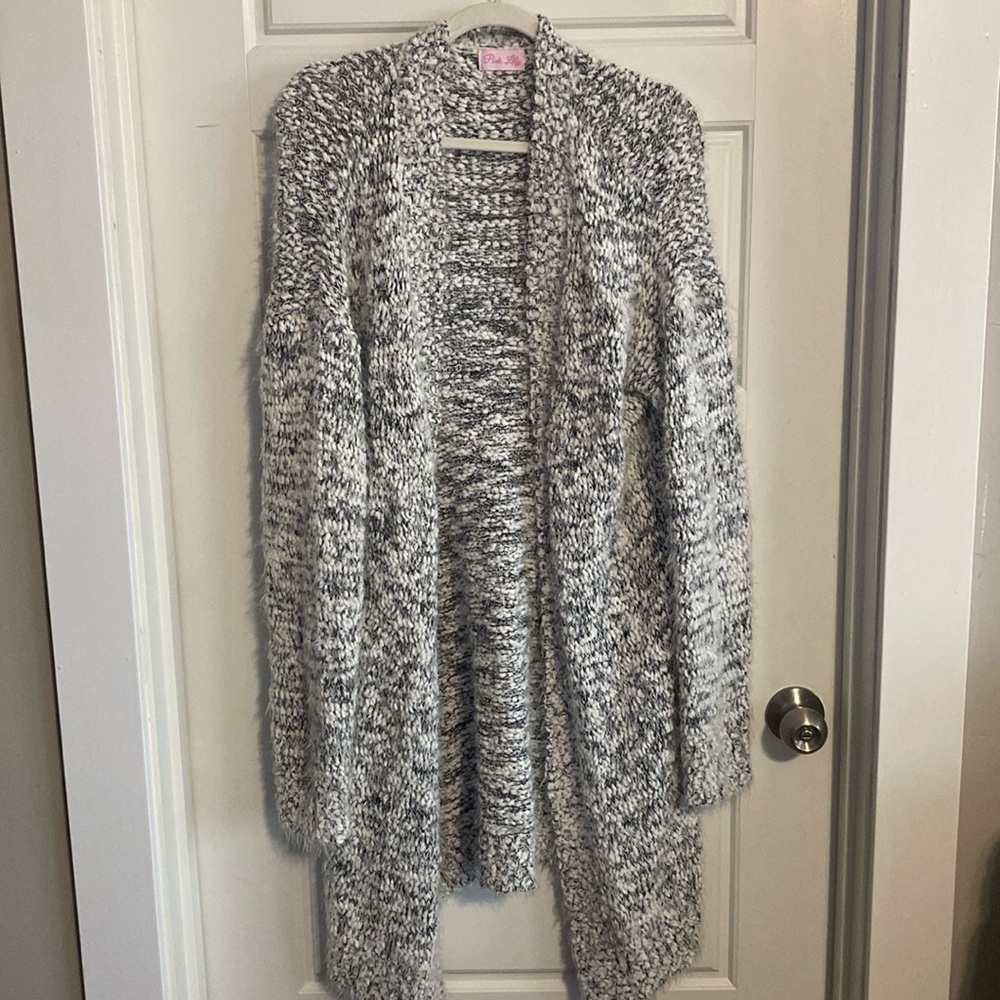 Pink Lily Super Soft Long Cardigan